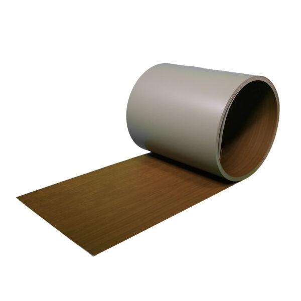 Rouleau en acier imitation bois